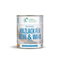 Holzlack f&uuml;r Decke und Wand 1 Liter - wei&szlig;